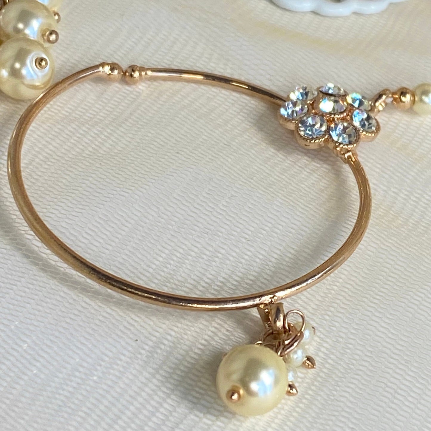 Rose Gold Full Bridal Necklace set