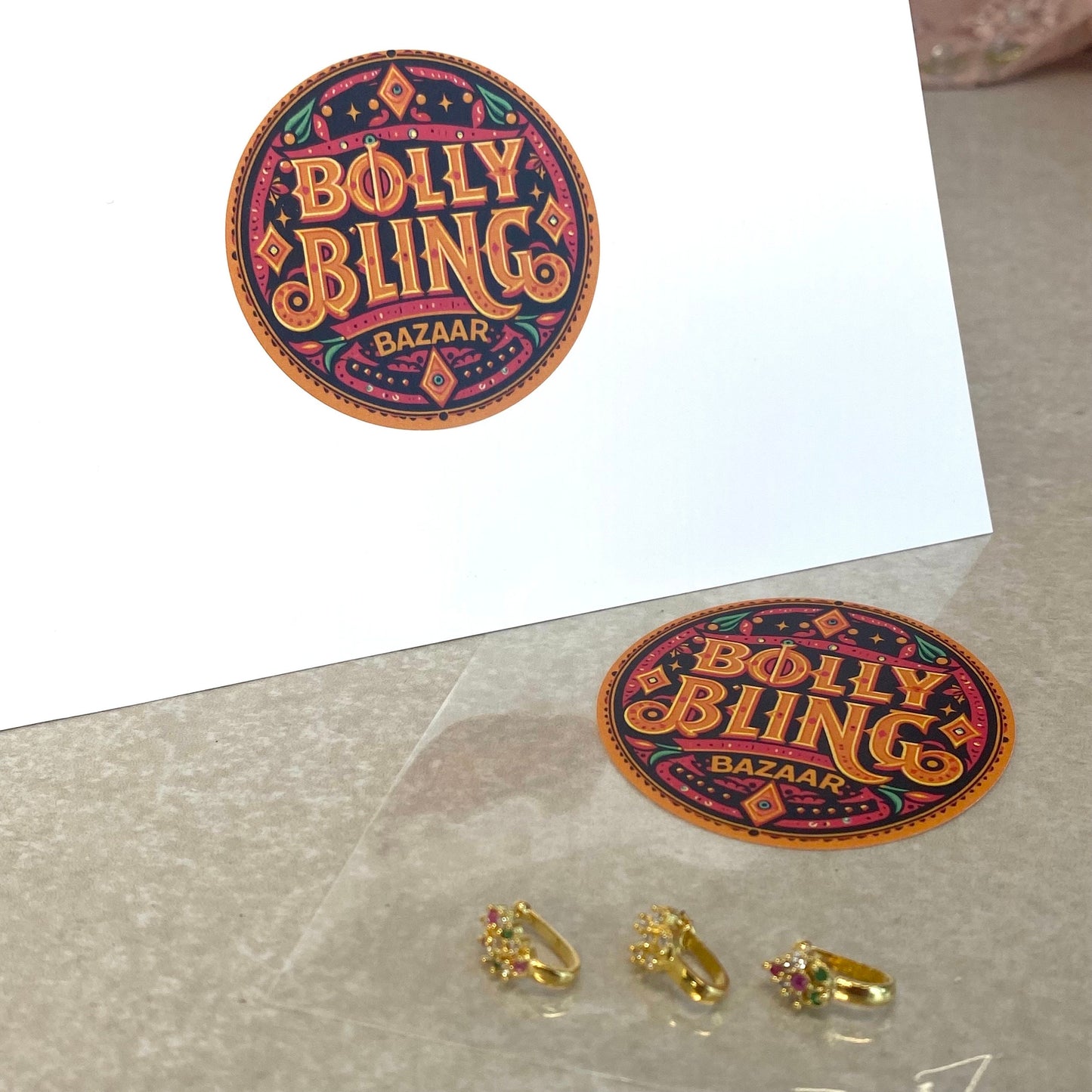 Small Nose ring - Gold Multipack/ Fashion Jewellery/ Gift for Women/Indian/Pakistani style/Nath /Indian Nose Jewellery