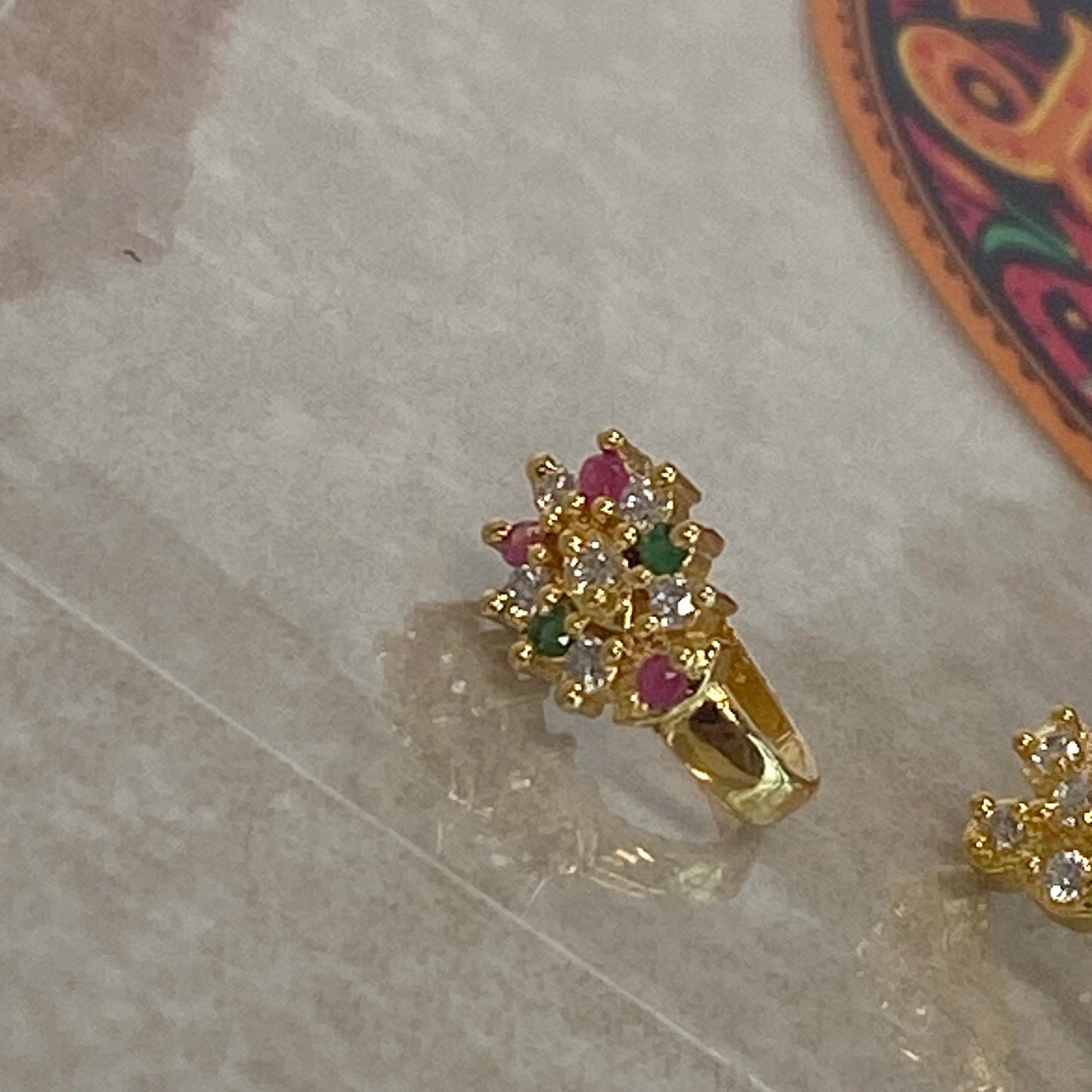 Small Nose ring - Gold Multipack/ Fashion Jewellery/ Gift for Women/Indian/Pakistani style/Nath /Indian Nose Jewellery