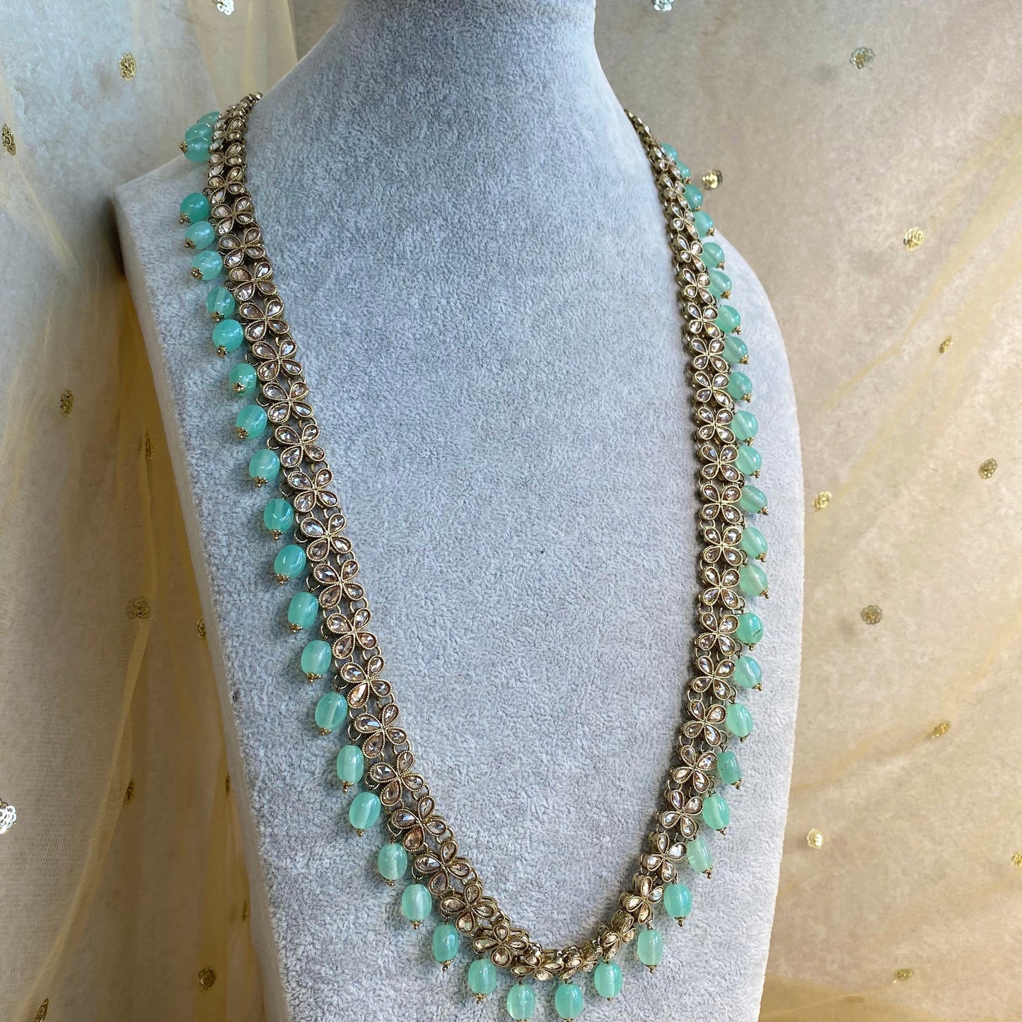 Long Necklace - Mint