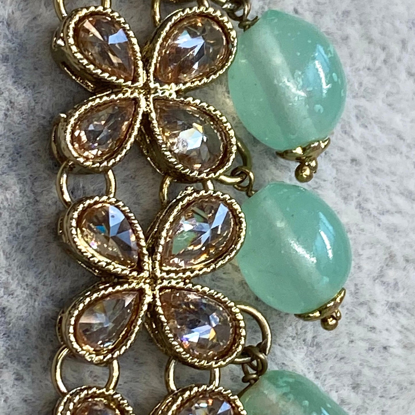 Long Necklace - Mint
