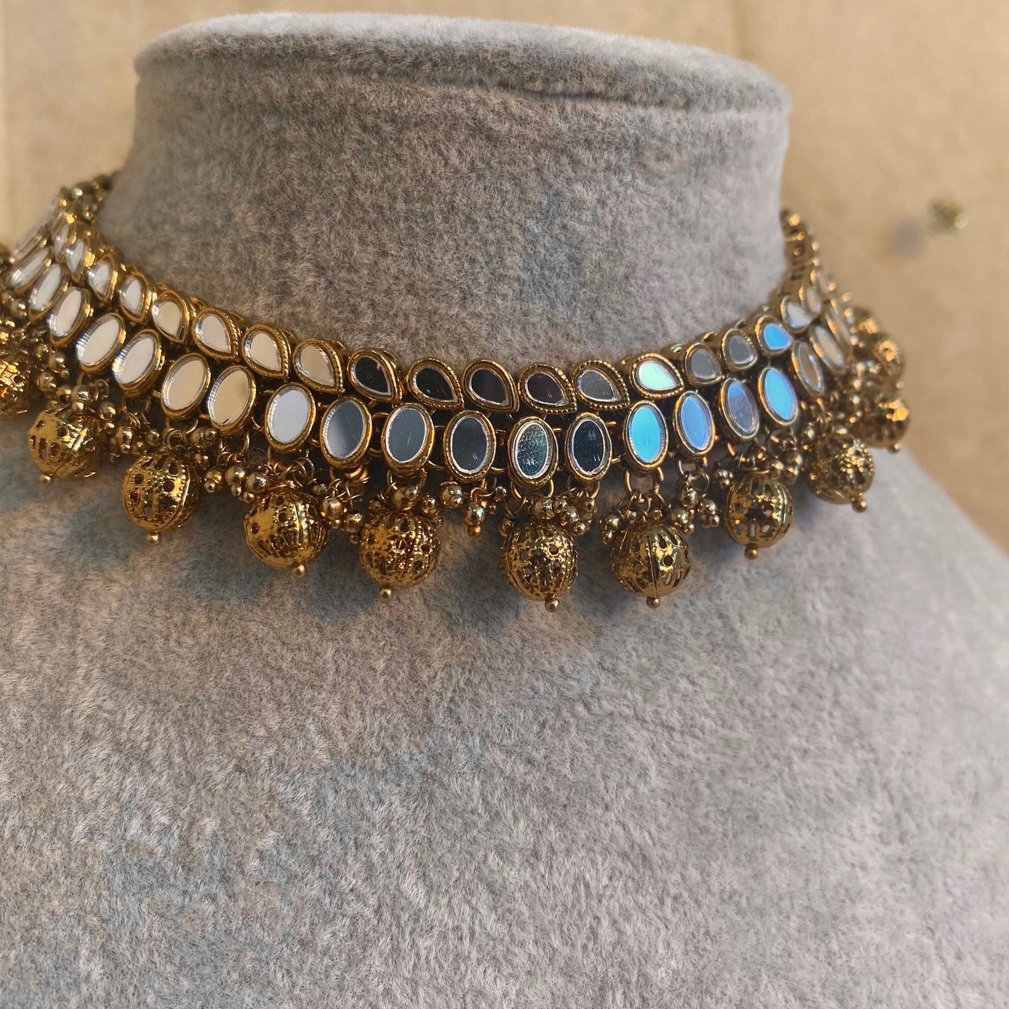 Single Necklace and Tikka / Tikka/ Tikli/ Indian/ Pakistani/Fashion Jewellery/ Gift for Women