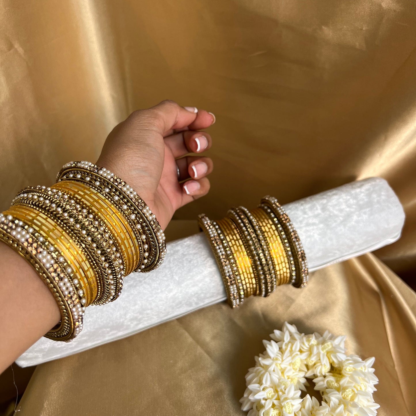 Honey Bangle Set - Gold/Indian/ Pakistani/Jewelley/ Fashion Bracelet