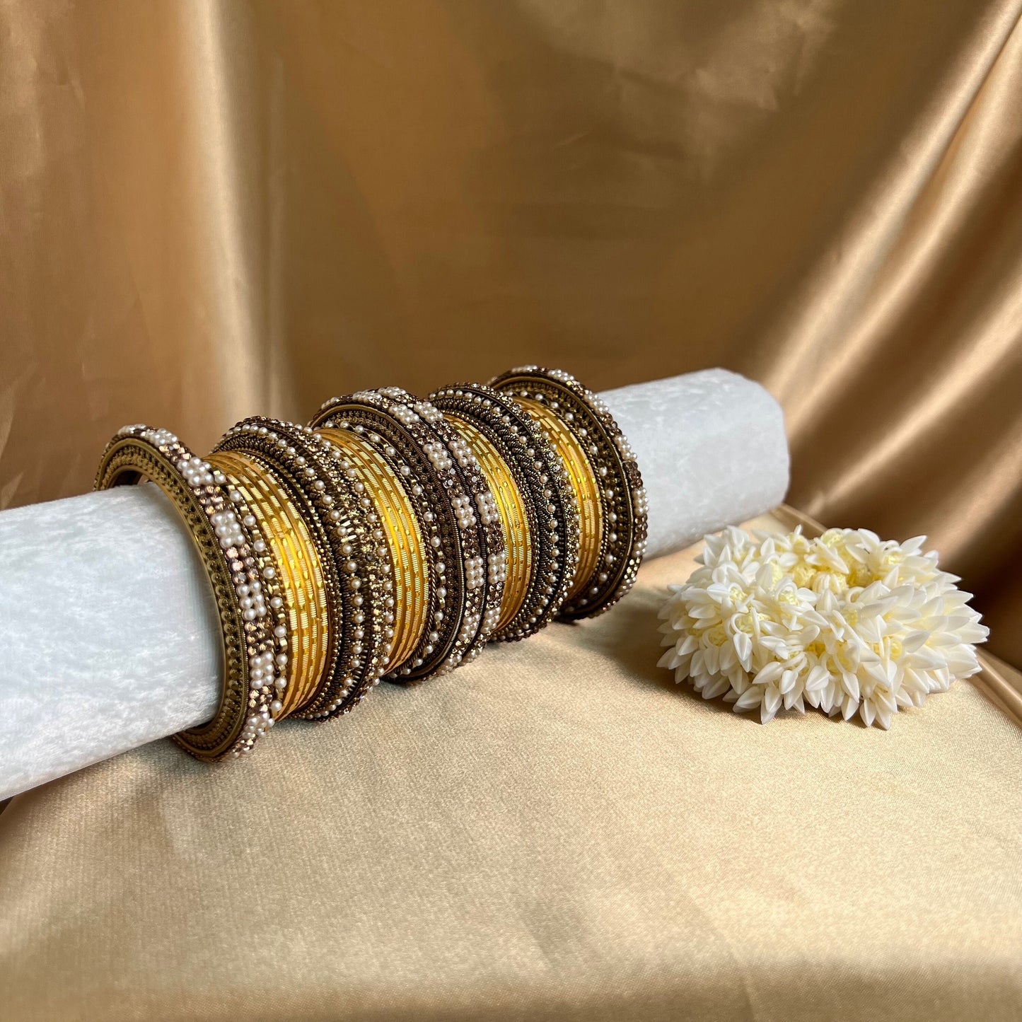 Honey Bangle Set - Gold/Indian/ Pakistani/Jewelley/ Fashion Bracelet