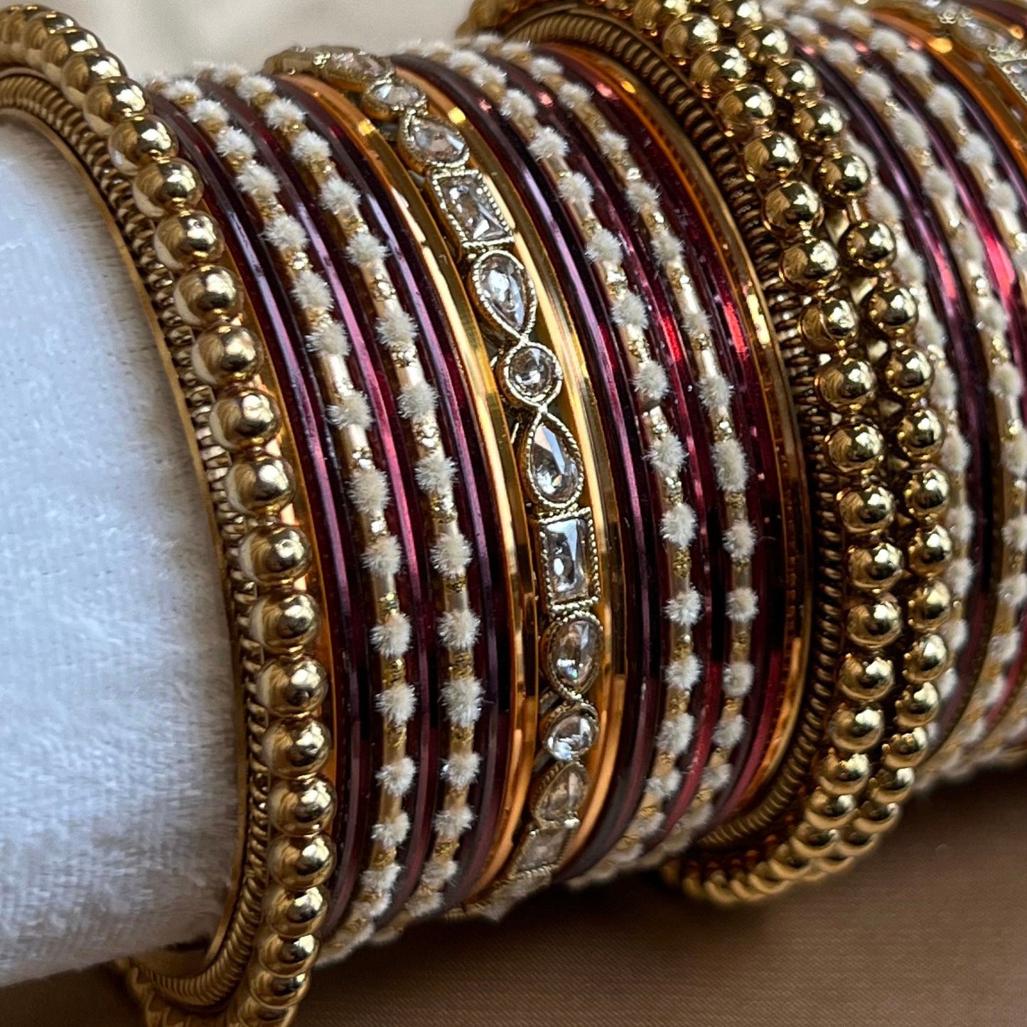 Small Sunset Maroon/ Orange Bangle Set/Indian/ Pakistani/Jewelley/ Fashion Bracelet/Mendhi/Bridal/Party/Gift for women.