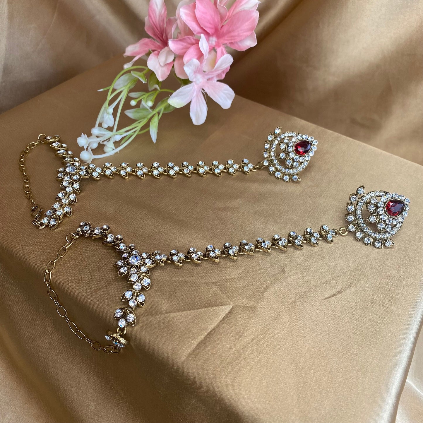 Hand Harness - Red (Pair)