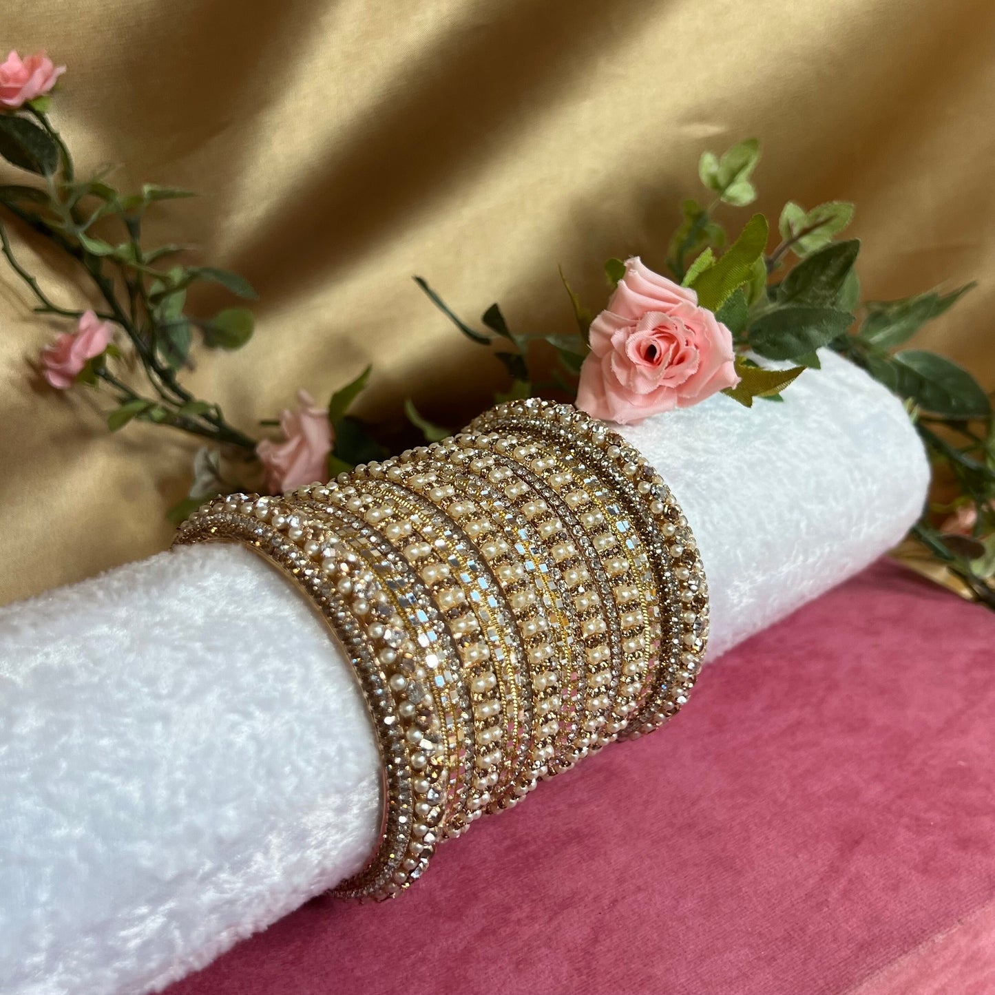 One Arm Clear Bangles/Indian/ Pakistani/Jewelley/ Fashion Bracelet