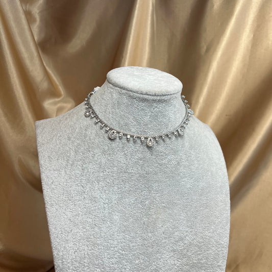 Light Weight Silver Necklace Only/ Unique Style/ Indian/ Pakistani/Fashion Jewellery/ Gift for Women