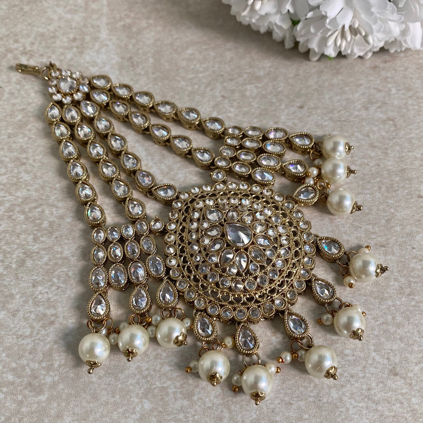Jhumar/ Clear/Gold/Light Gold/ Passa/ Indian/ Pakistani Style/Headpieces