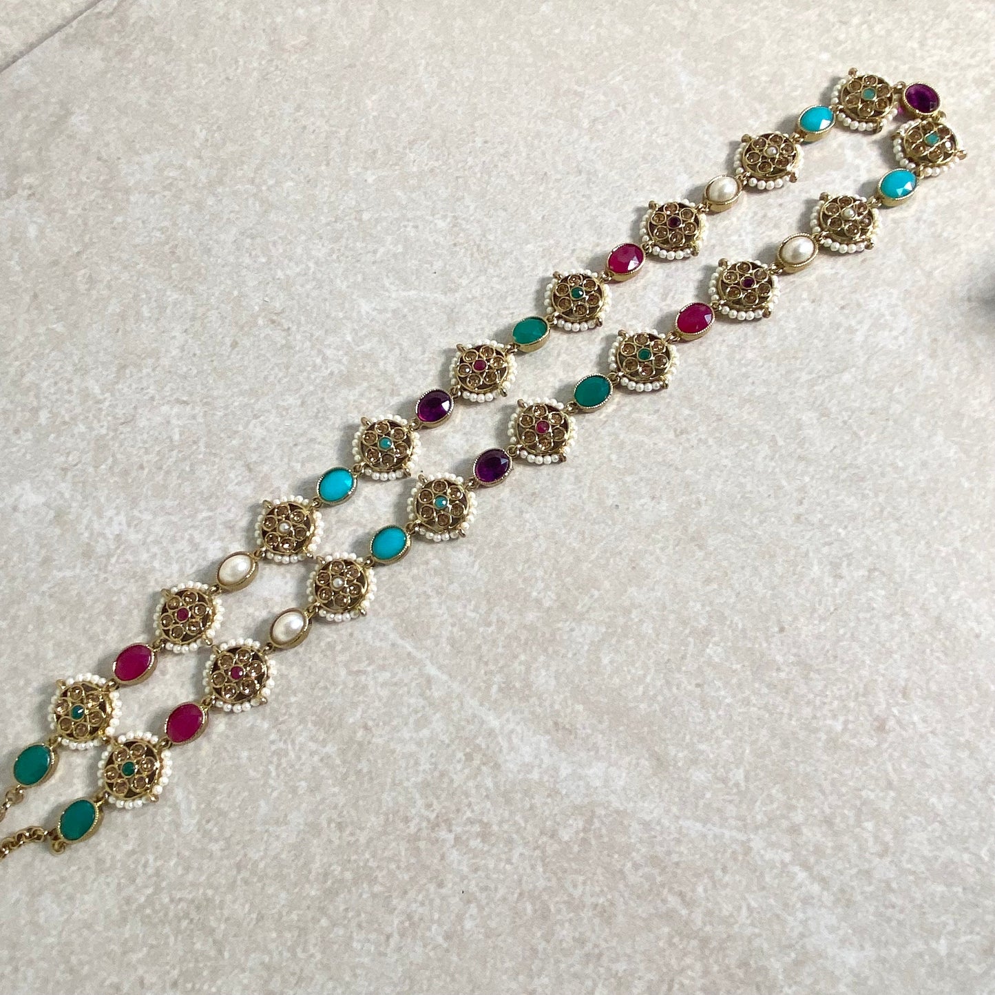 Multi Colour Waist Chain/ Belt/ Sari Belt