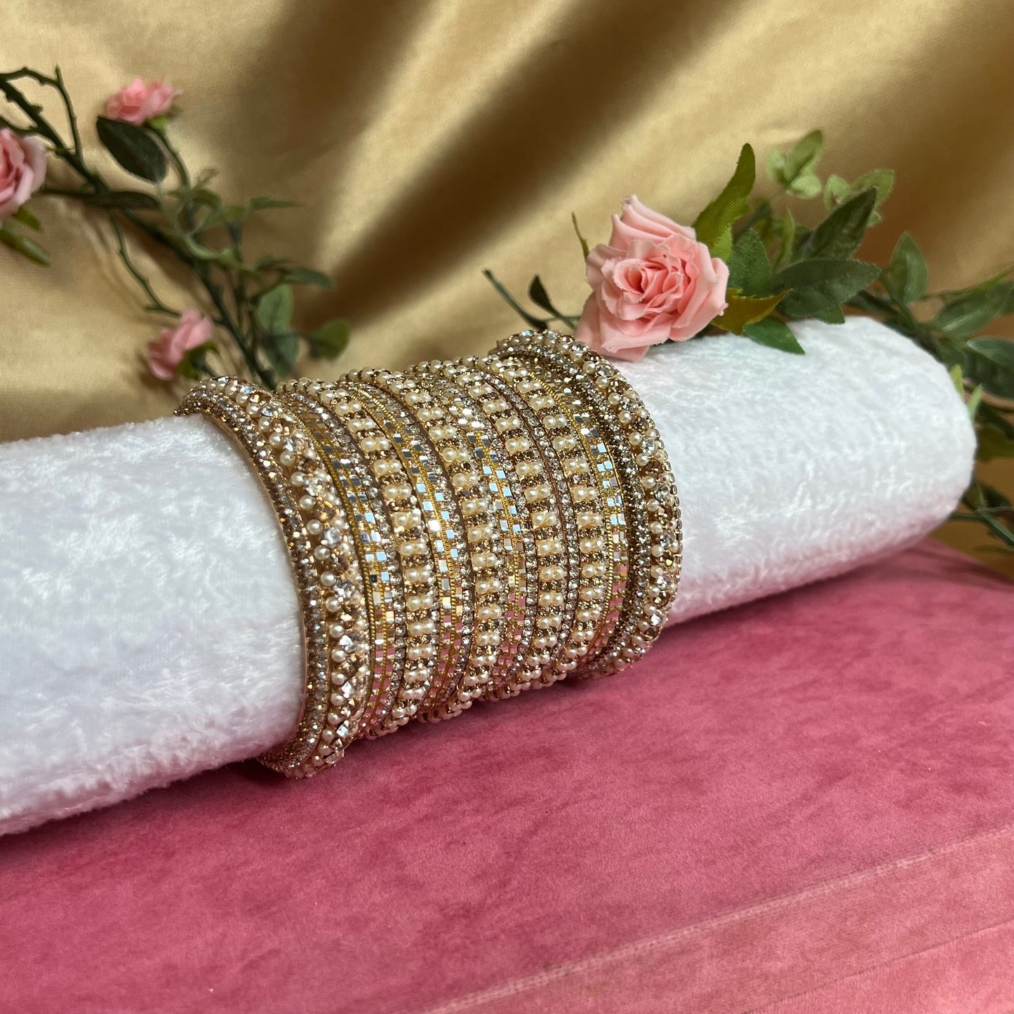 One Arm Clear Bangles/Indian/ Pakistani/Jewelley/ Fashion Bracelet