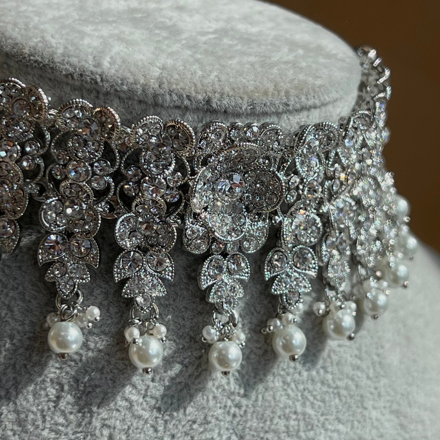 Silver Choker Only/ Unique Style/ Indian/ Pakistani/Fashion Jewellery/ Gift for Women