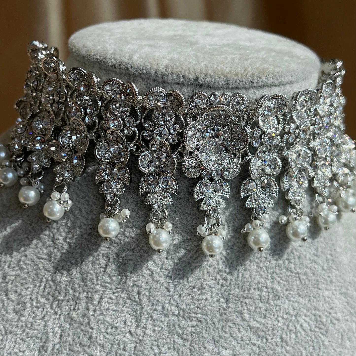 Silver Choker Only/ Unique Style/ Indian/ Pakistani/Fashion Jewellery/ Gift for Women