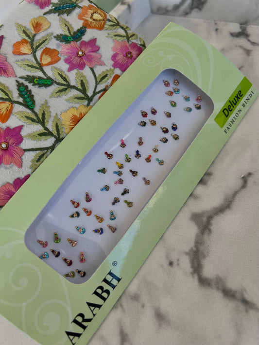 Multicolour Bindi Pack /Bindiya/ Chanlo/ Indian Accessory/ Forehead