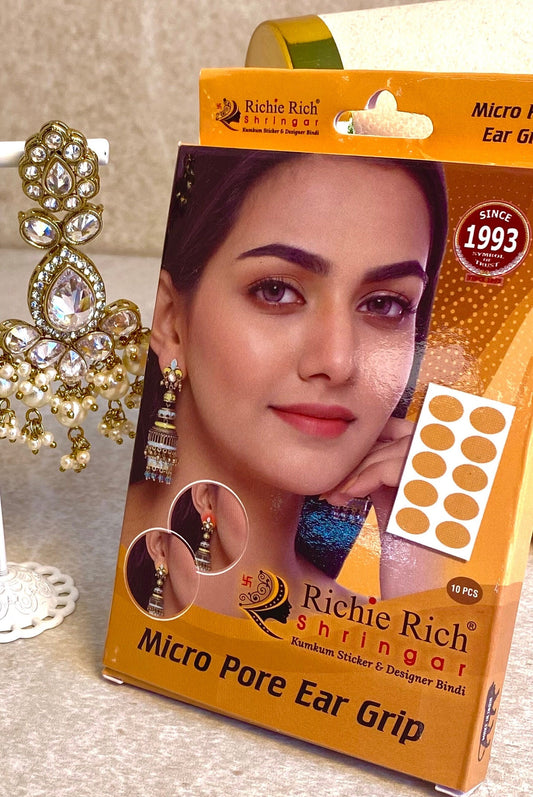 Micro Pore Earring Support (Ear grips)/ Easy to wear/ For Heavy Earring/ Sensative Skin