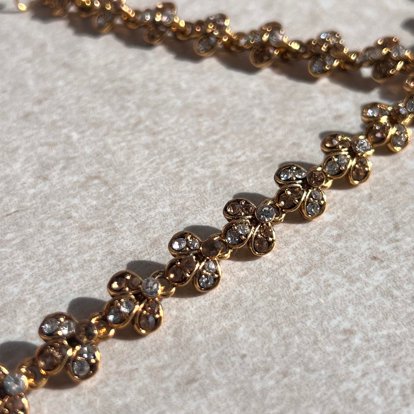 Clear/Gold Mathapatti (Headband) /Indian/Pakistani/Fashion Jewellery/ Bridal Forehead Jewellery Headpiece/Bollywood /phoolpatti