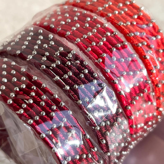 Red Shades/Thread Coloured Bangle Block/ Indian/ Pakistani Bangles/ 2.6 Small Bangles/ 6 single colours in pack