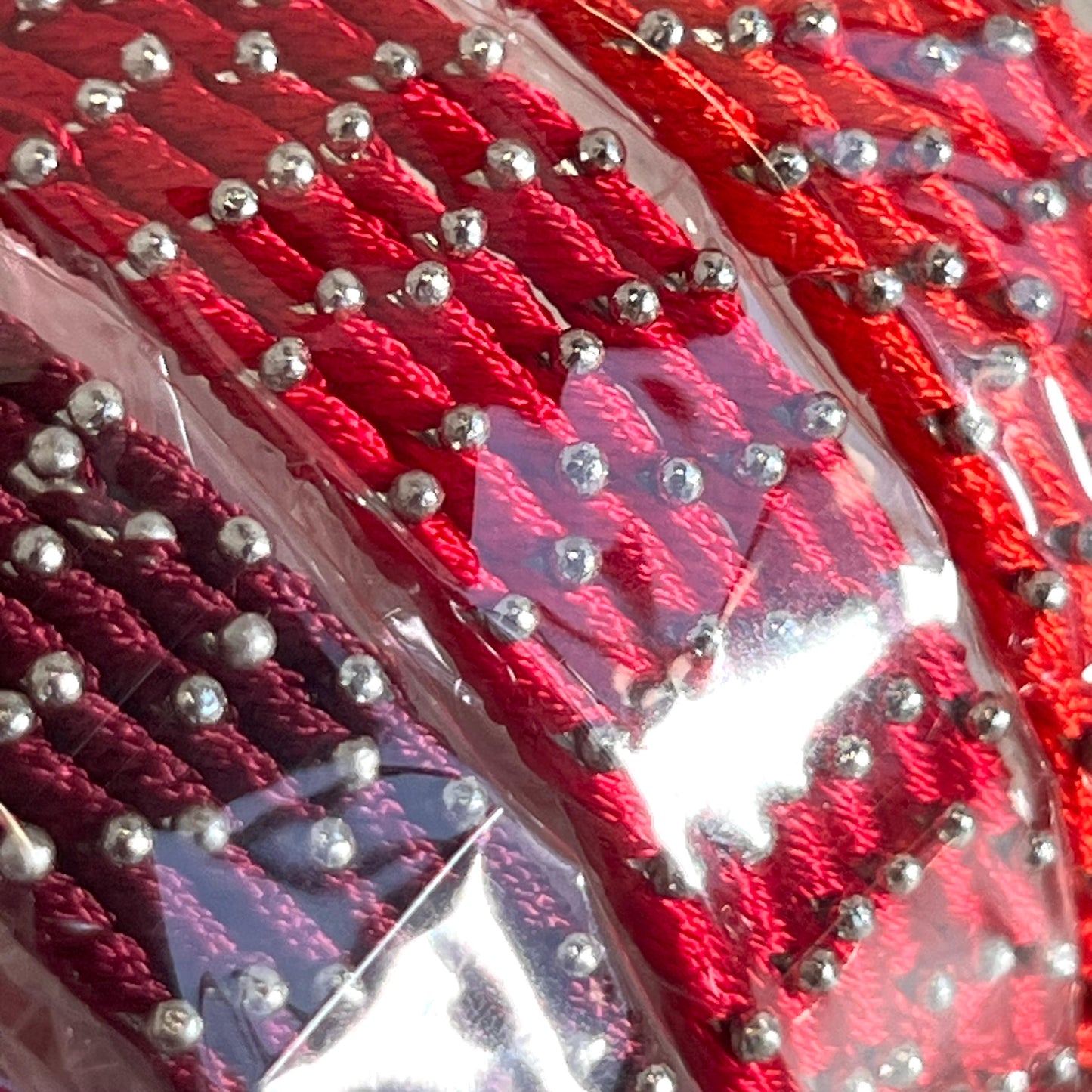 Red Shades/Thread Coloured Bangle Block/ Indian/ Pakistani Bangles/ 2.6 Small Bangles/ 6 single colours in pack