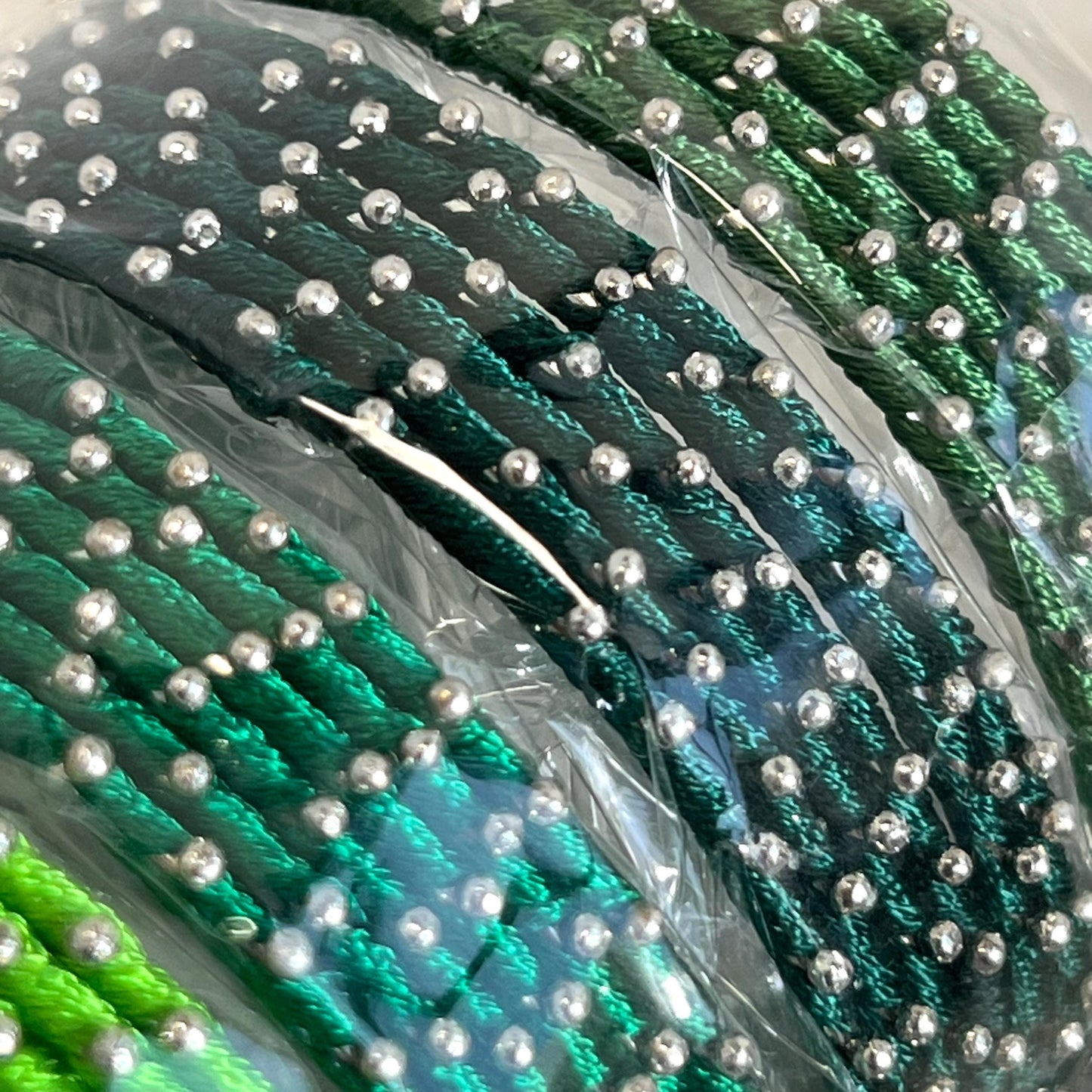 Green Shades/Thread Coloured Bangle Block/ Indian/ Pakistani Bangles/ 2.6 Small Bangles/ 6 single colours in pack