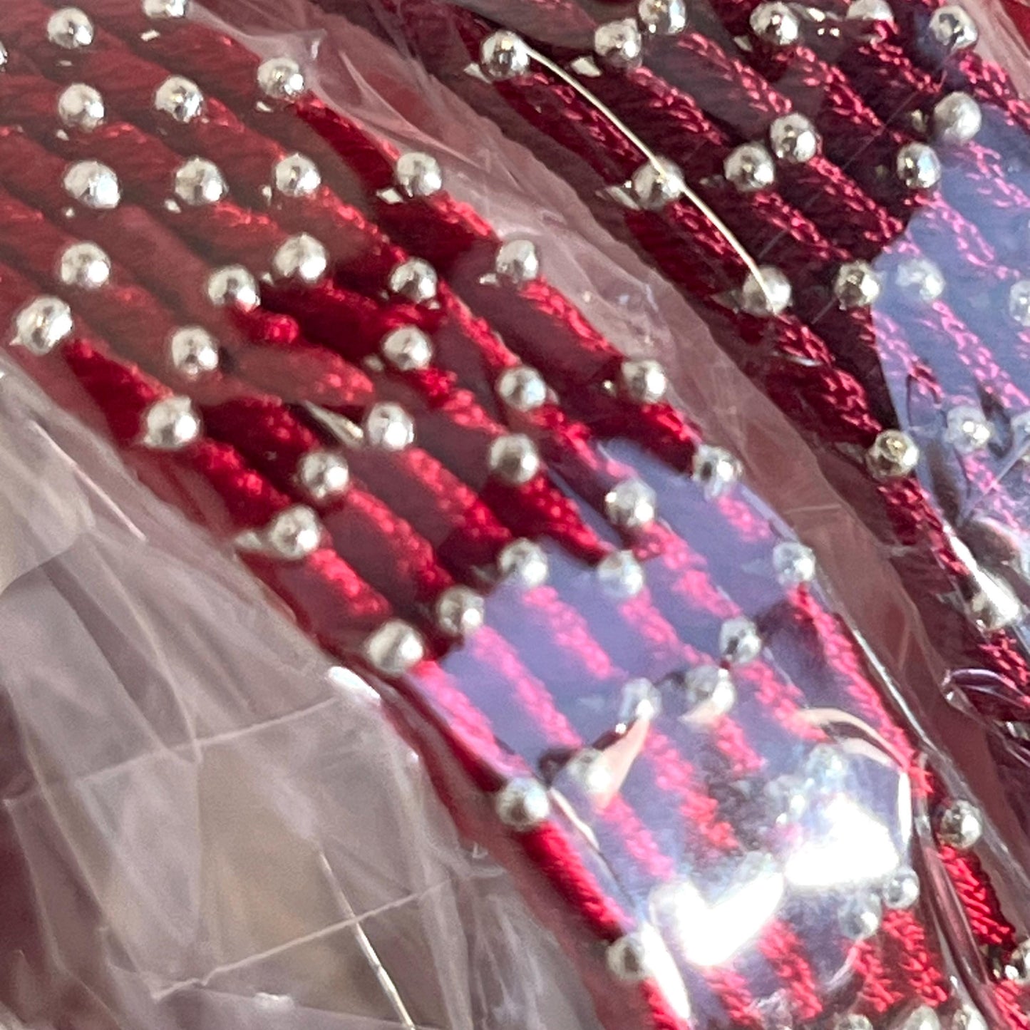 Red Shades/Thread Coloured Bangle Block/ Indian/ Pakistani Bangles/ 2.6 Small Bangles/ 6 single colours in pack