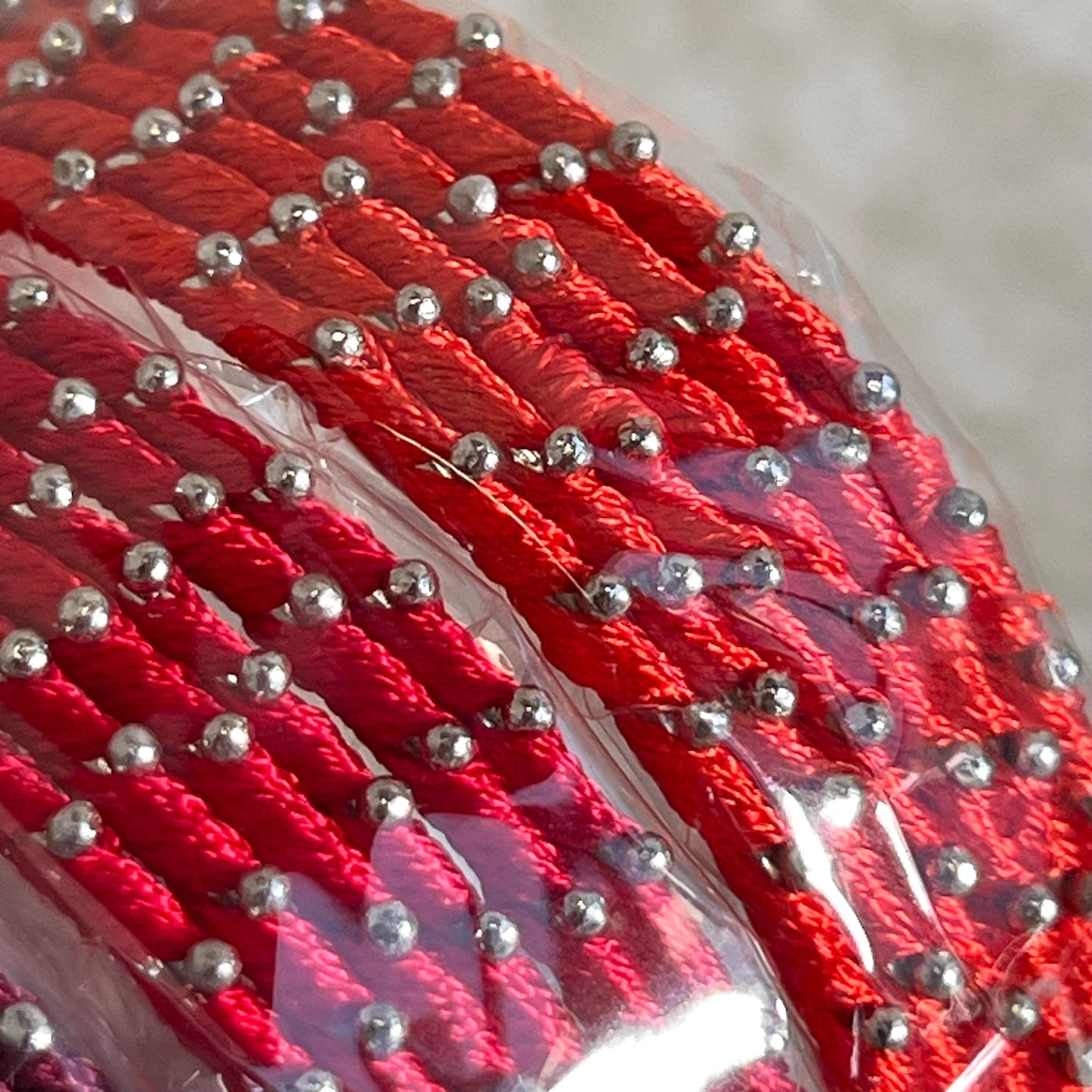 Red Shades/Thread Coloured Bangle Block/ Indian/ Pakistani Bangles/ 2.6 Small Bangles/ 6 single colours in pack