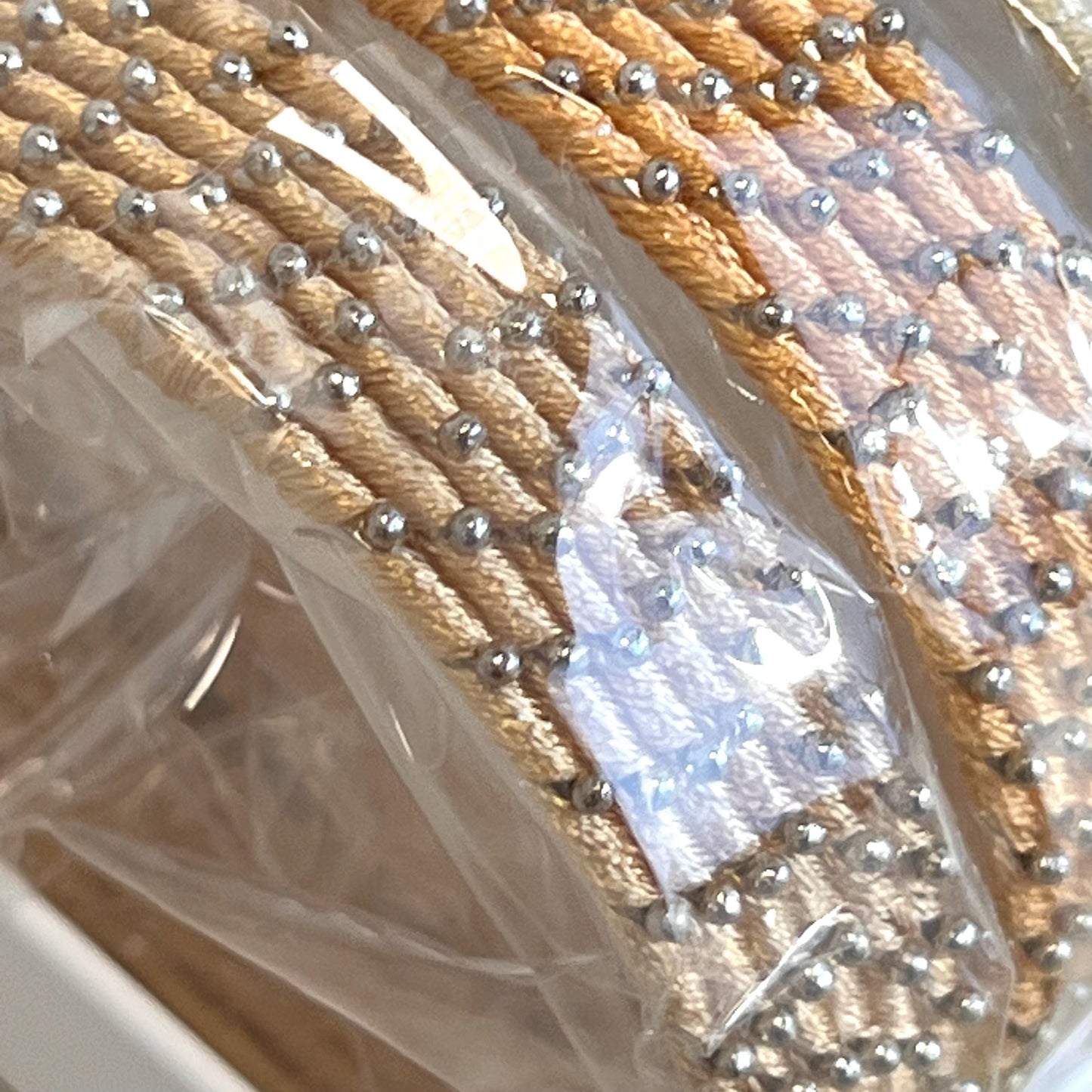 Cream White Shades/Thread Coloured Bangle Block/ Indian/ Pakistani Bangles/ 2.6 Small Bangles/ 6 single colours in pack