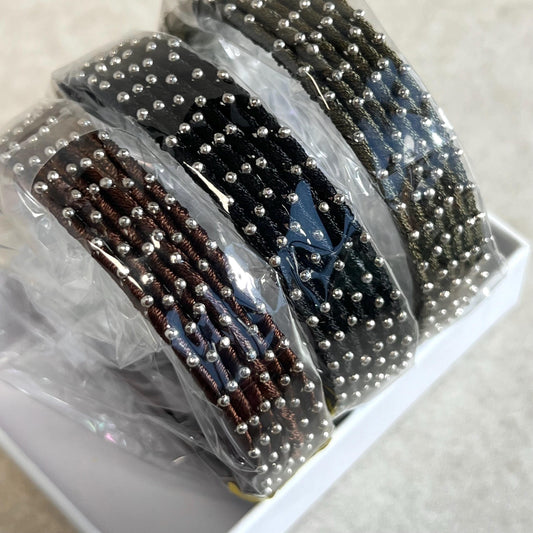 Brown/ Black/ Khaaki/ Shades/Thread Coloured Bangle Block/ Indian/ Pakistani Bangles/ 2.6 Small Bangles/ 6 single colours in pack