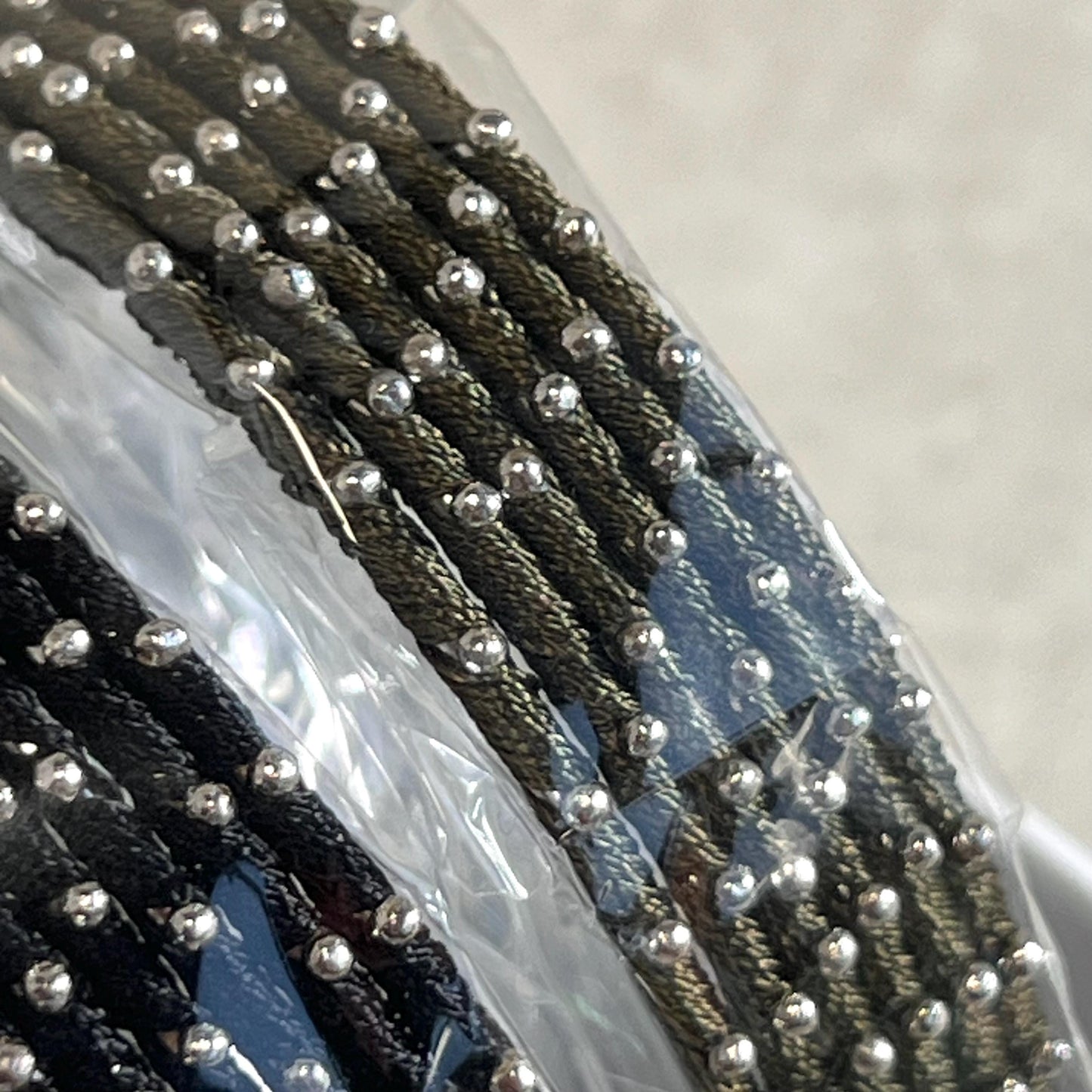 Brown/ Black/ Khaaki/ Shades/Thread Coloured Bangle Block/ Indian/ Pakistani Bangles/ 2.6 Small Bangles/ 6 single colours in pack