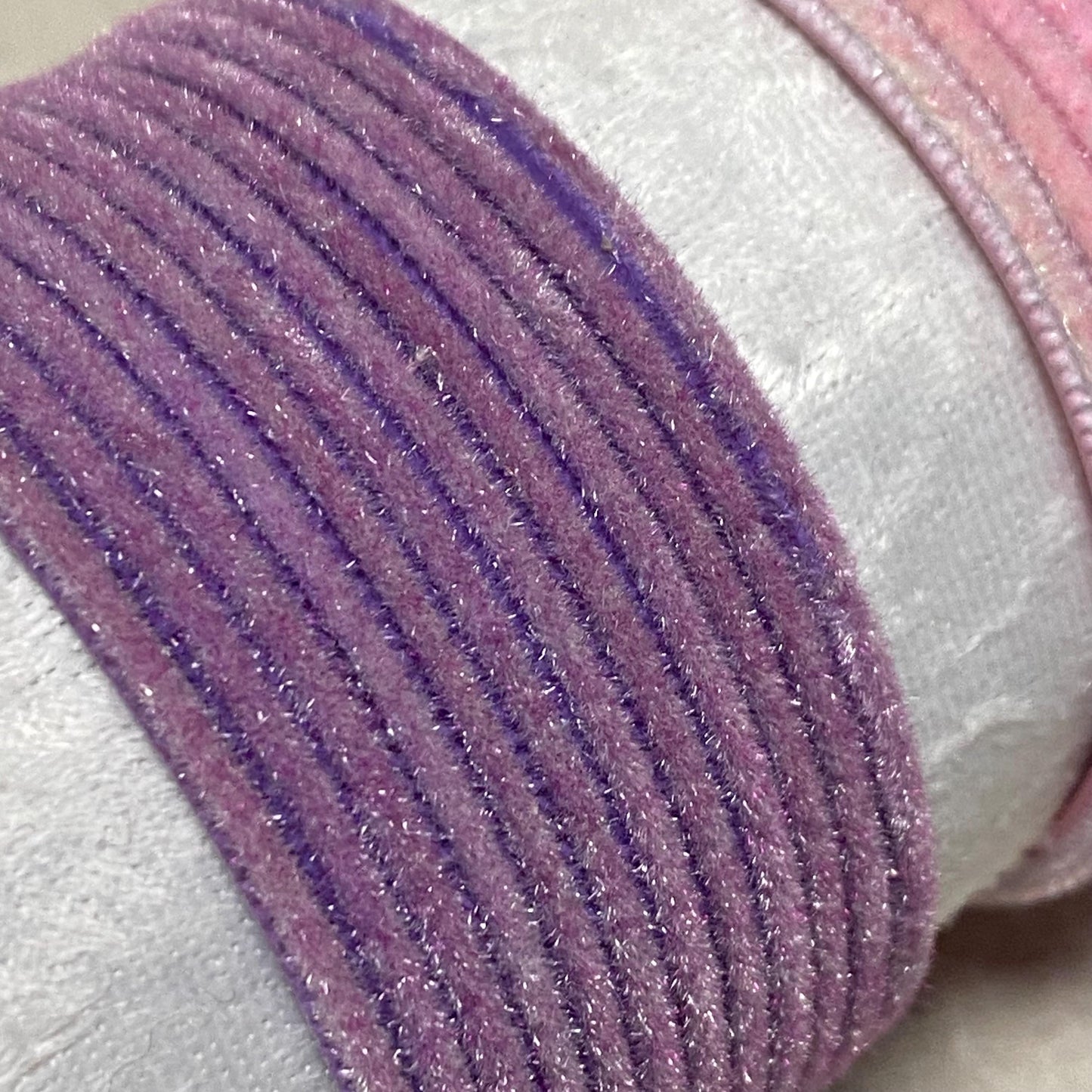 Set of 12 Velvet detail Bangle/2.4 Small Bangle Set/Indian/ Pakistani/Jewelley/ Choose colour/ Pink /Lilac