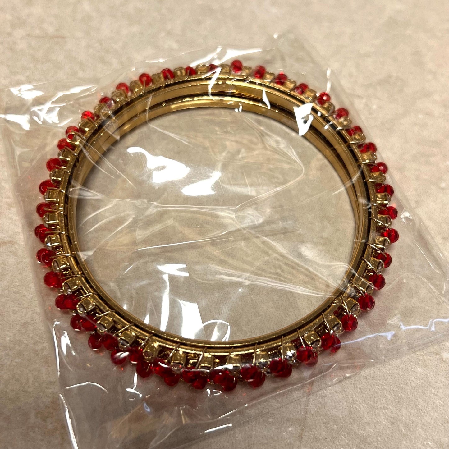 Set of 2 Rhinestone Bangles - Silver Base and Rhinestone ones Indian/ Pakistani/Jewelley/ Fashion Bracelet/2.6 only / Choose Colour