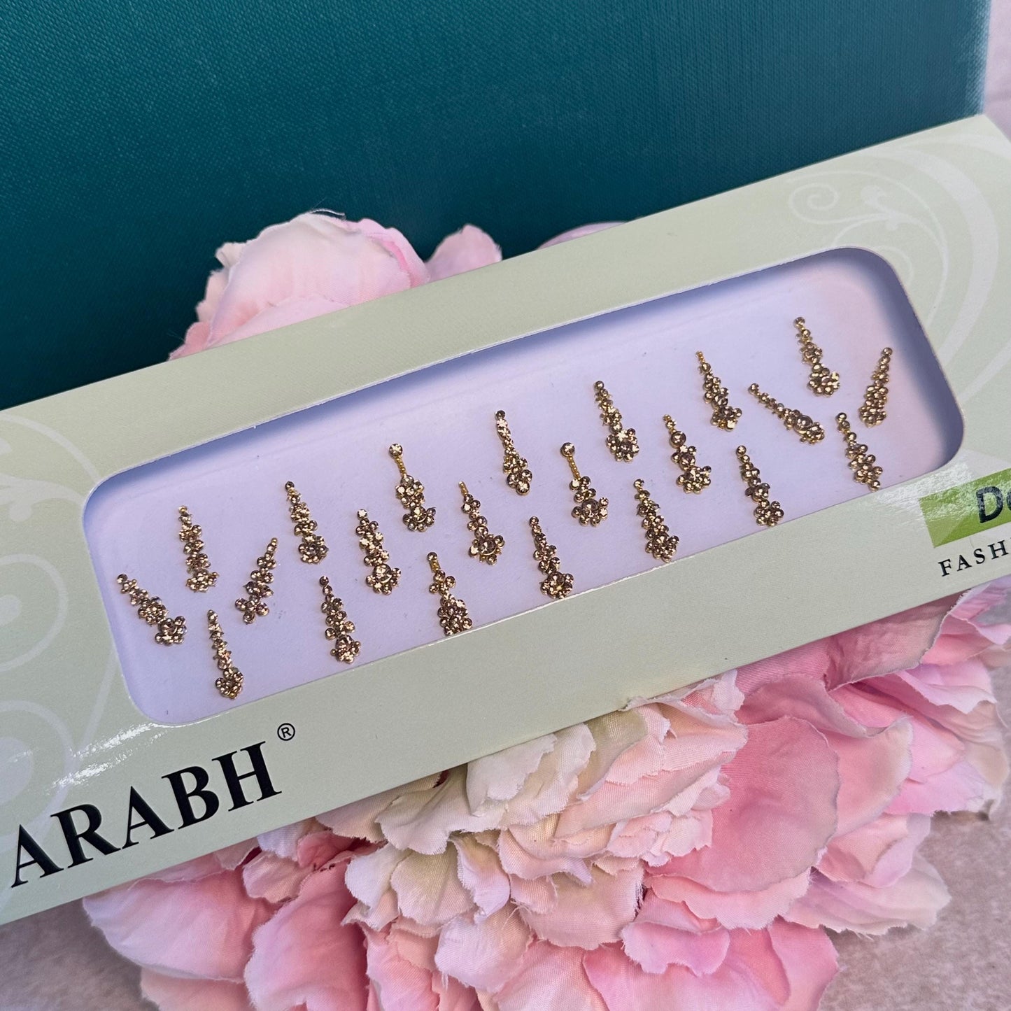 CLEARANCE Bangle Roll Build Your Bangle Set - Golden Collection Set/Golden Bindi Pack Included/Golden Jewellery/Pakistani Jewelley