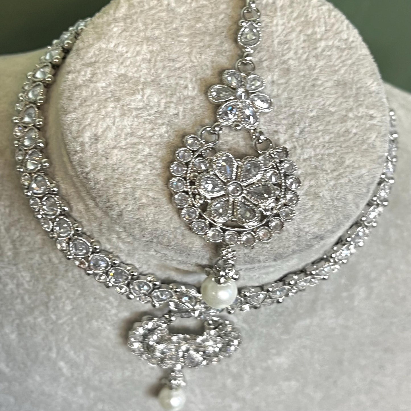 Silver Necklace & Mini Silver Bangle Gift Set Both Arms/Silver Necklace Set/Silver Bangle Set/ Fashion Jewellery/Valentines gifts