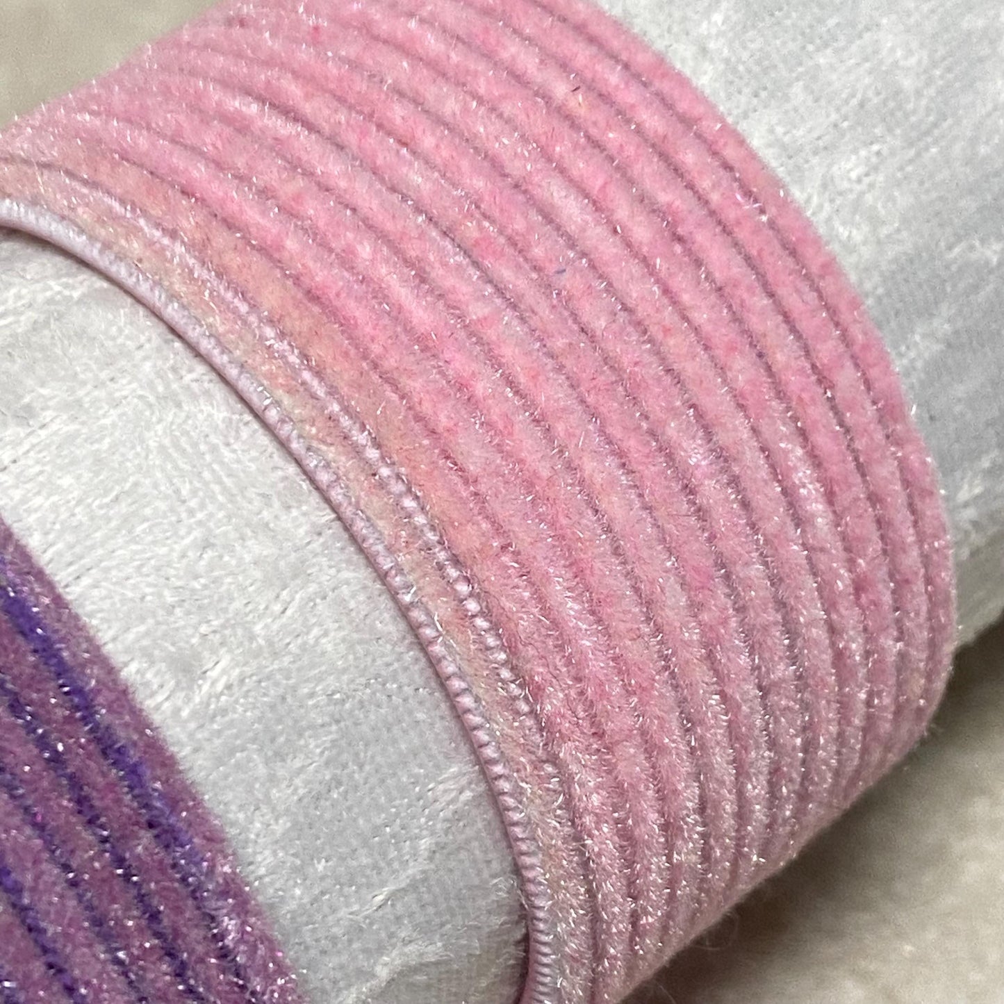 Set of 12 Velvet detail Bangle/2.4 Small Bangle Set/Indian/ Pakistani/Jewelley/ Choose colour/ Pink /Lilac