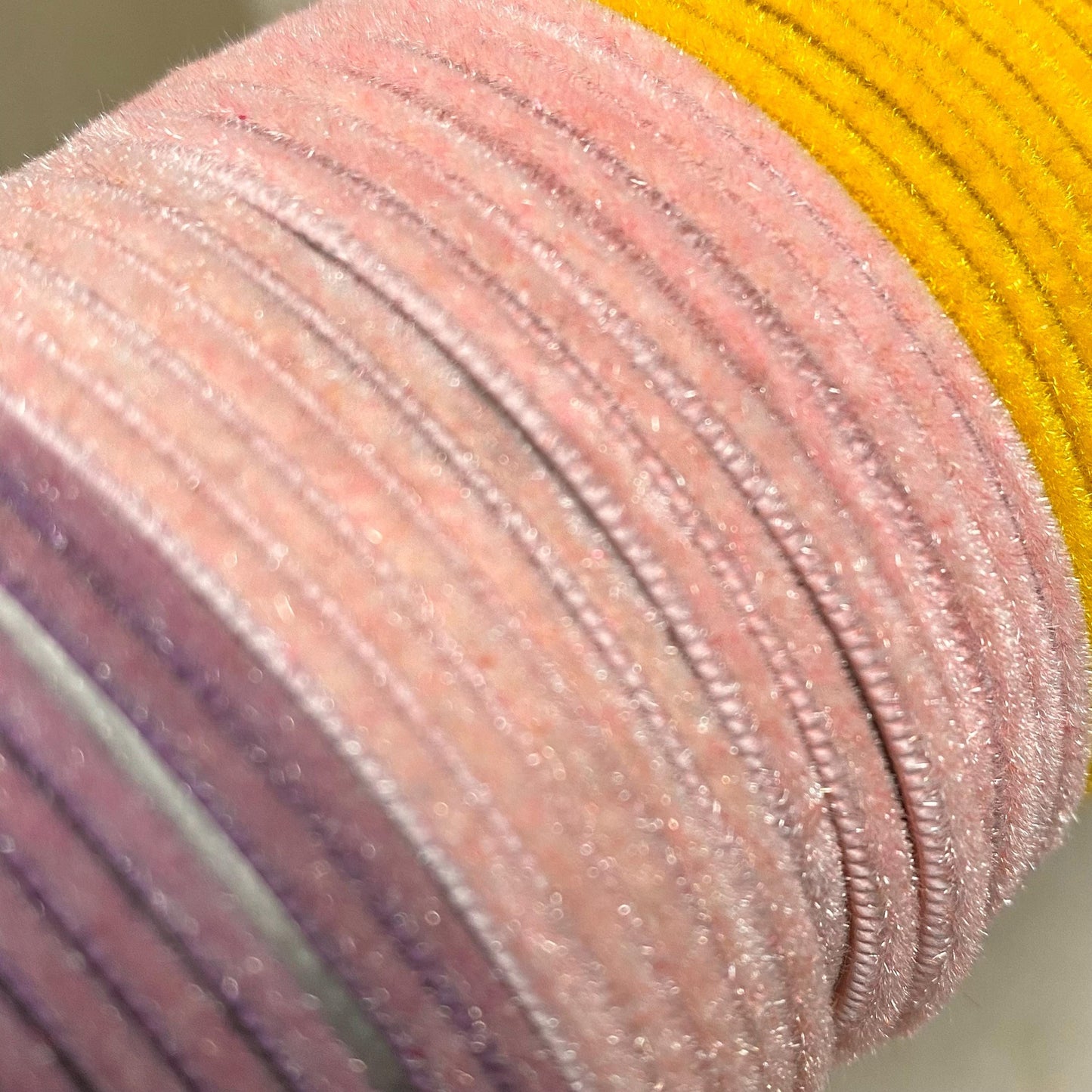 Set of 12 Velvet detail Bangle/2.8 Small Bangle Set/Indian/ Pakistani/Jewelley/ Choose colour/ Pink /Lilac/ Orange/ Yellow