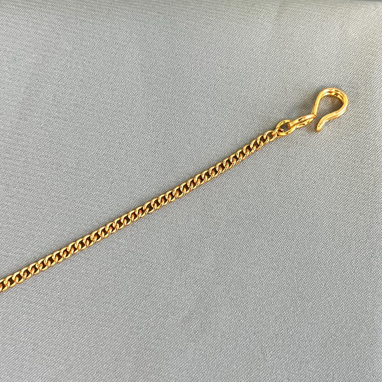 Bright Gold Non-Piercing Nose Ring - with chain/ Fashion Jewellery/ Gift/ Indian/Nath /Indian Nose Jewellery/Slide Type Nose Ring