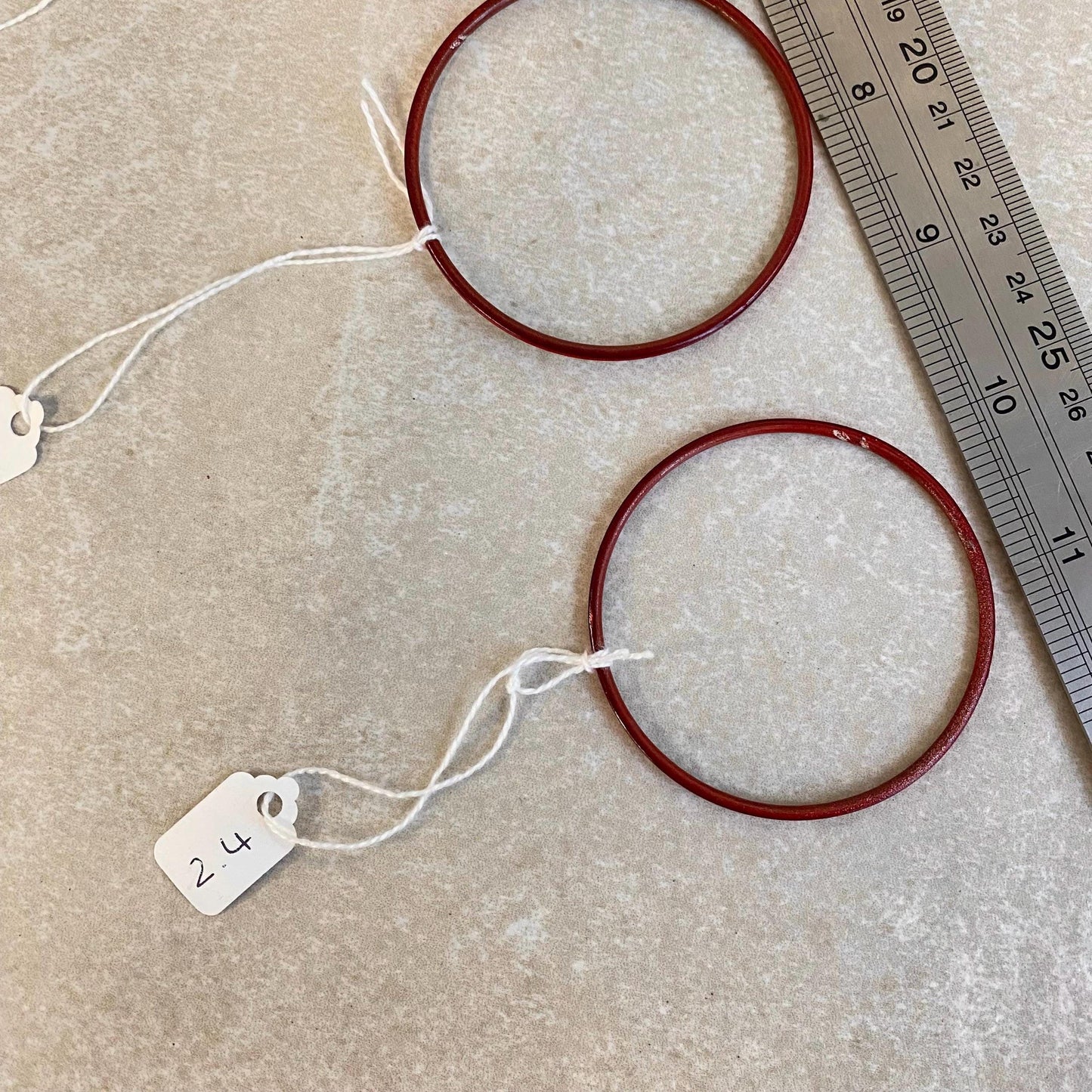 NEW How to Measure Bangle Size Indian Pakistani Churi Bangle Sample Pack, Single Bangle in 2.4, 2.6, 2.8 and 2.10 To Check Bangle Size! SALE