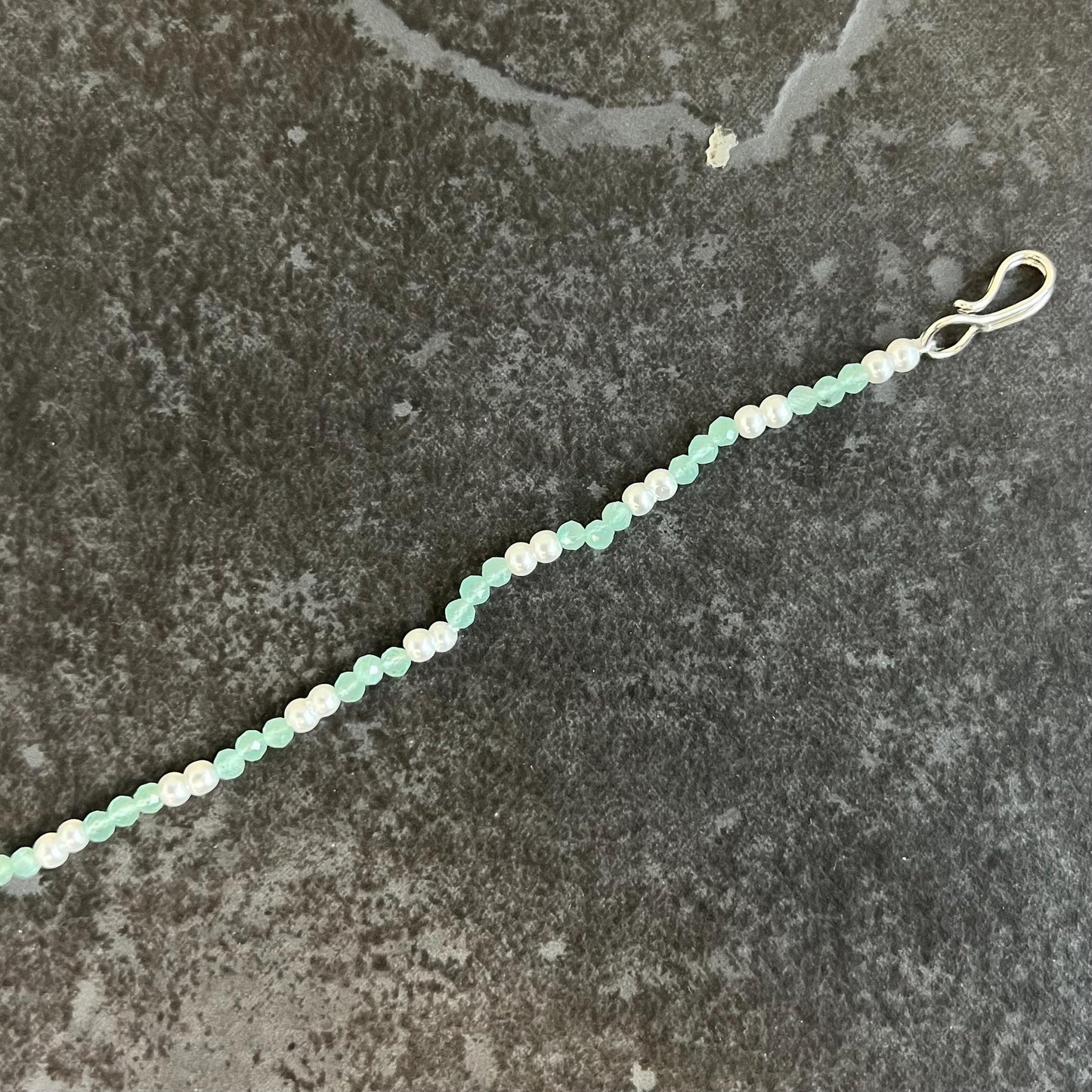 Medium Clip On Silver & Pastels Nose Ring - Left Side Nose Ring/Pink Nose Ring/ Blue Nose Ring/ Silver Nose Ring/Indian/Pakistani style/Nath