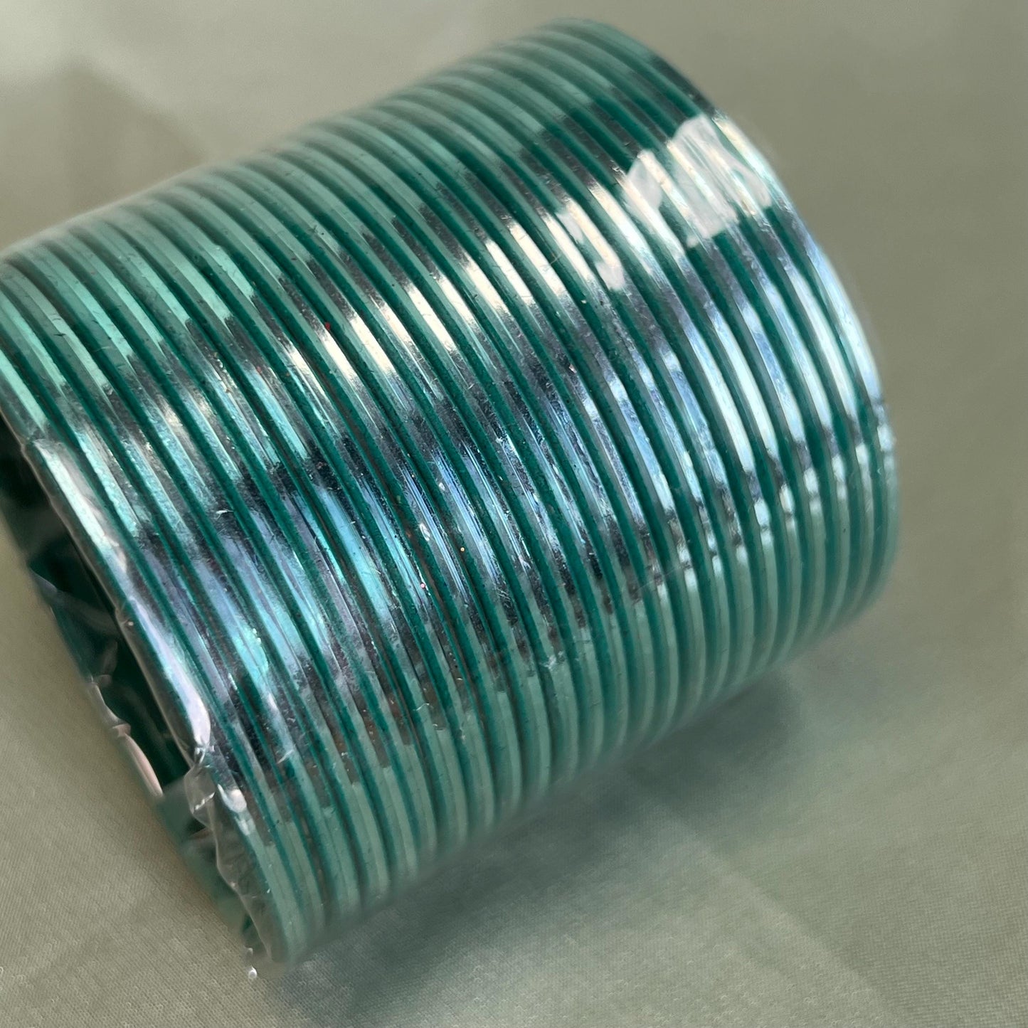 Set of 12 Sea Green Single Bangles - 2.4 /Sea Green Bangles/Single Bangles/Indian Bangles