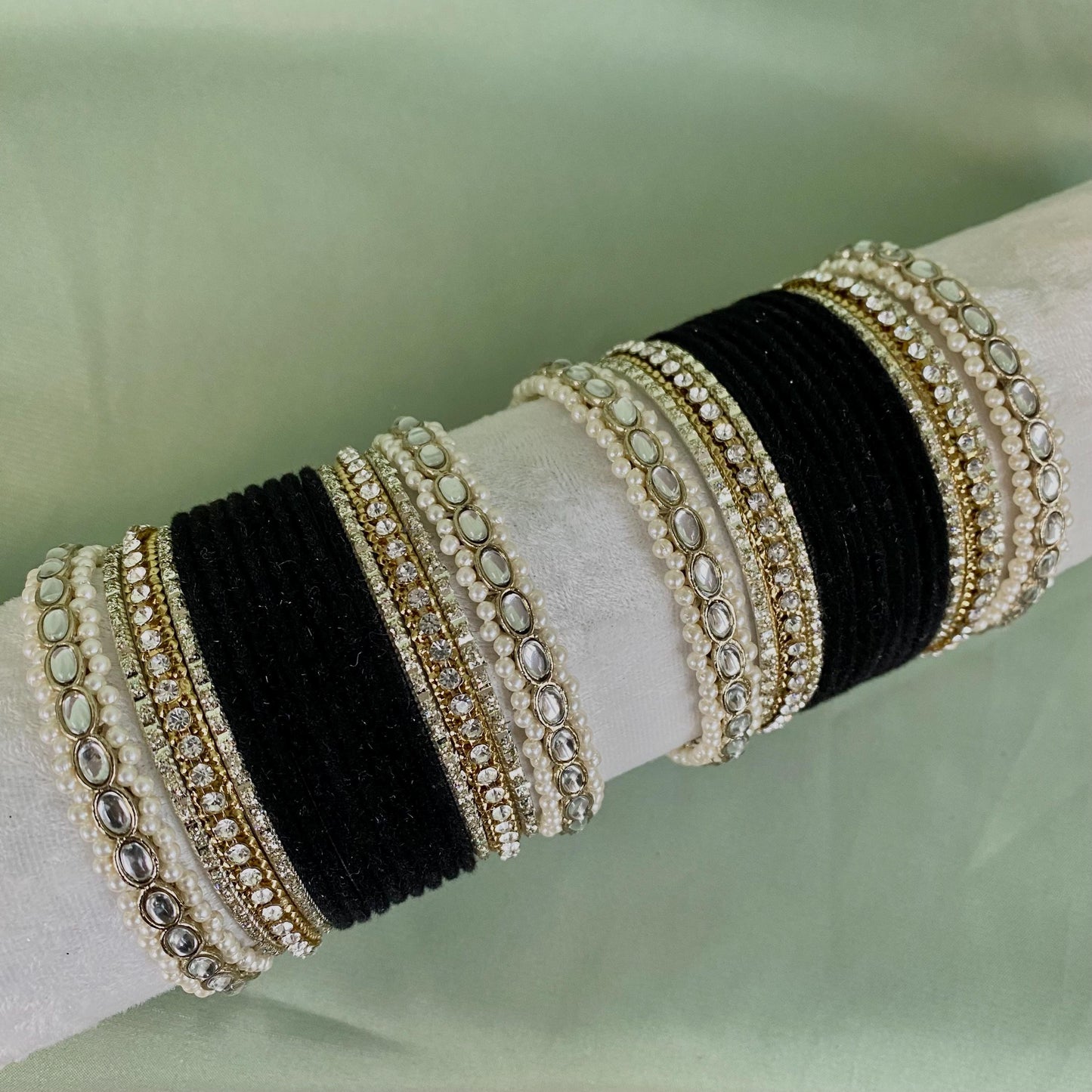 Small Clear Bangle Set/Alia Bhatt Inspired/Personalise Bangles/Custom Bangles/Matching Bangles/Clear Bangle Set