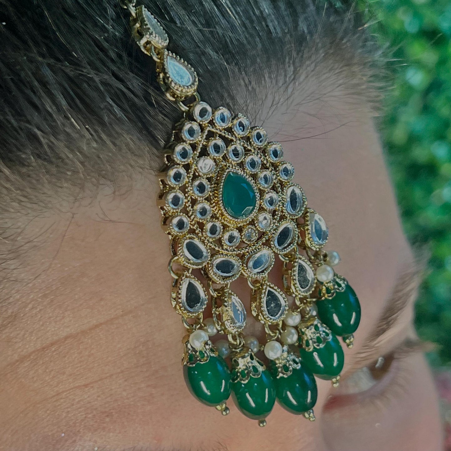 Green Mirror Choker Set/ Mirror Sets/ Mirror Jewellery/Green Mirror Sets/ Pakistani/Fashion Jewellery/ Gift for Women/Choker Sets